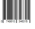 Barcode Image for UPC code 0748610346315