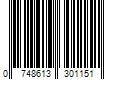 Barcode Image for UPC code 0748613301151