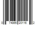 Barcode Image for UPC code 074865201162