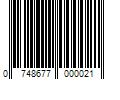 Barcode Image for UPC code 0748677000021