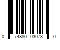 Barcode Image for UPC code 074880030730