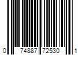 Barcode Image for UPC code 074887725301