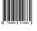 Barcode Image for UPC code 0748960510862. Product Name: Ruffwear - Hi & Light Harness - Dog harness size XXS, basalt gray