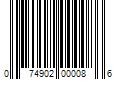 Barcode Image for UPC code 074902000086