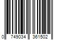 Barcode Image for UPC code 0749034361502