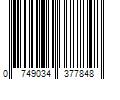 Barcode Image for UPC code 0749034377848