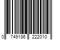 Barcode Image for UPC code 0749186222010