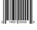 Barcode Image for UPC code 074931000095