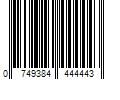 Barcode Image for UPC code 0749384444443