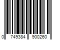 Barcode Image for UPC code 0749384900260