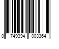 Barcode Image for UPC code 0749394003364