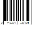 Barcode Image for UPC code 0749394038106