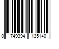 Barcode Image for UPC code 0749394135140