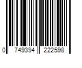 Barcode Image for UPC code 0749394222598