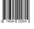 Barcode Image for UPC code 0749394222604