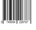 Barcode Image for UPC code 0749394226787