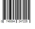 Barcode Image for UPC code 0749394247225