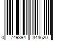 Barcode Image for UPC code 0749394343620