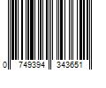 Barcode Image for UPC code 0749394343651