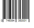 Barcode Image for UPC code 0749394353001