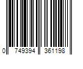 Barcode Image for UPC code 0749394361198