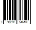 Barcode Image for UPC code 0749536546100