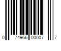 Barcode Image for UPC code 074966000077