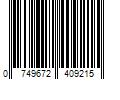 Barcode Image for UPC code 0749672409215