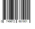 Barcode Image for UPC code 0749672681901