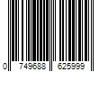 Barcode Image for UPC code 0749688625999