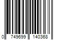 Barcode Image for UPC code 0749699140368