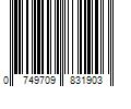 Barcode Image for UPC code 0749709831903