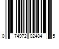 Barcode Image for UPC code 074972024845