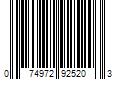 Barcode Image for UPC code 074972925203