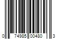 Barcode Image for UPC code 074985004803