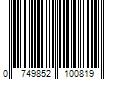 Barcode Image for UPC code 0749852100819