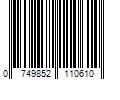 Barcode Image for UPC code 0749852110610