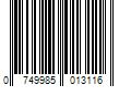 Barcode Image for UPC code 0749985013116