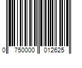 Barcode Image for UPC code 0750000012625