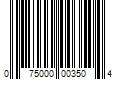 Barcode Image for UPC code 075000003504