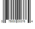 Barcode Image for UPC code 075000003764