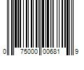 Barcode Image for UPC code 075000006819