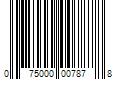 Barcode Image for UPC code 075000007878