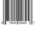 Barcode Image for UPC code 075000008257