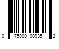 Barcode Image for UPC code 075000009353