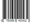 Barcode Image for UPC code 07500694004313