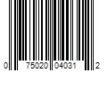 Barcode Image for UPC code 075020040312