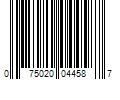 Barcode Image for UPC code 075020044587