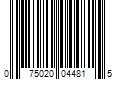 Barcode Image for UPC code 075020044815