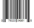 Barcode Image for UPC code 075020048615